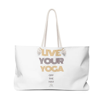 Weekender Bag Live Your Yoga