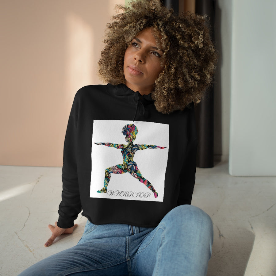 Warrior 2 (Original) Crop Hoodie