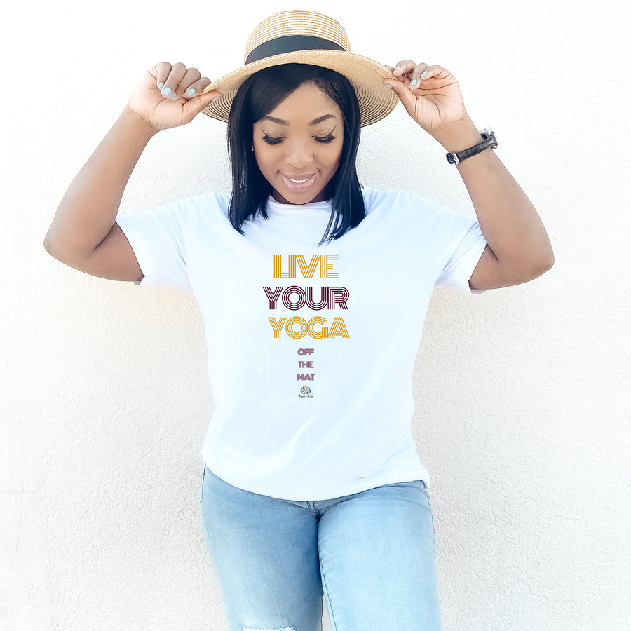Live Your Yoga Short Sleeve Tee