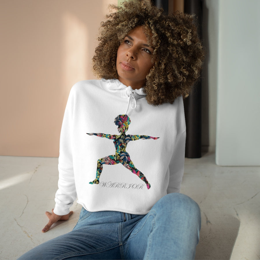 Warrior 2 (Original) Crop Hoodie