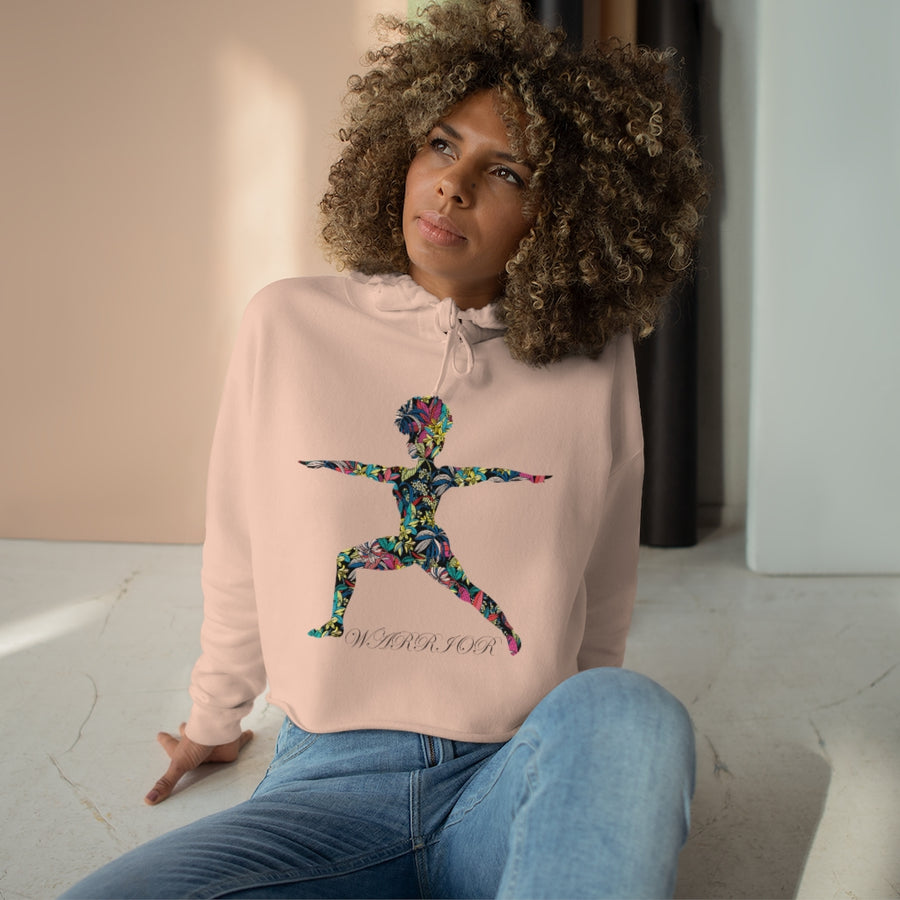 Warrior 2 (Original) Crop Hoodie