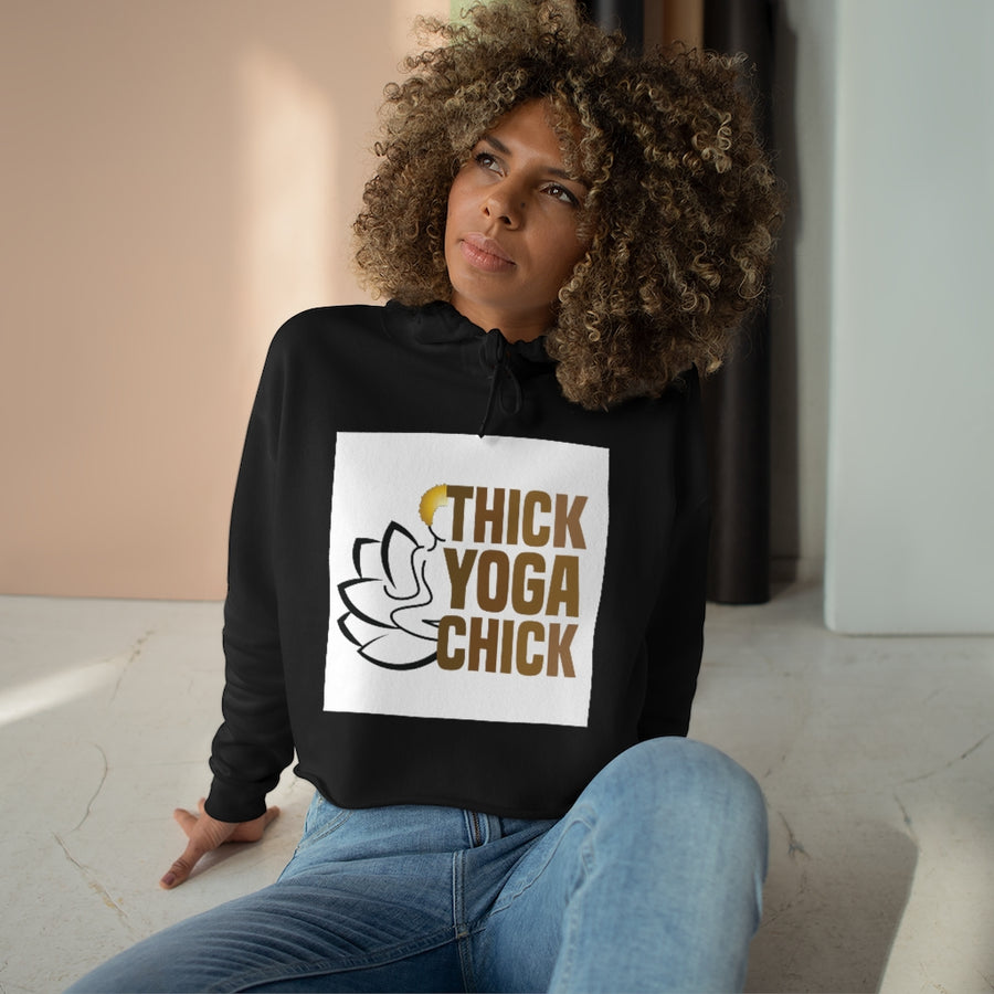 Thick Yoga Chick Crop Hoodie