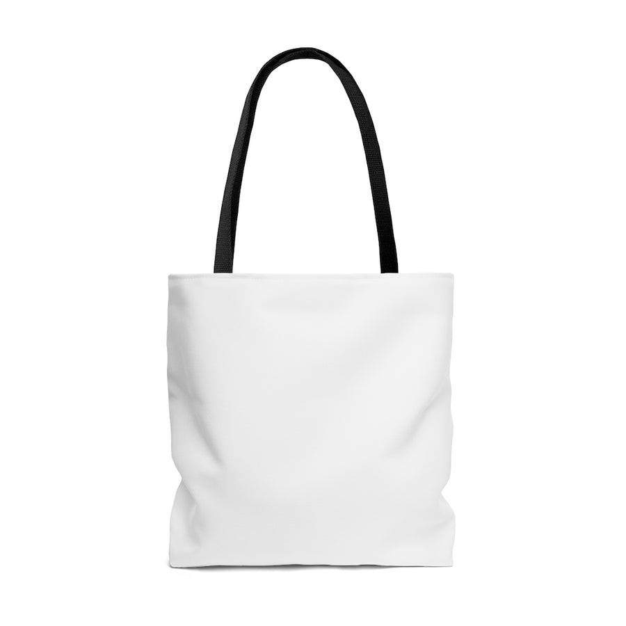 Tote bag Just Breathe White Large